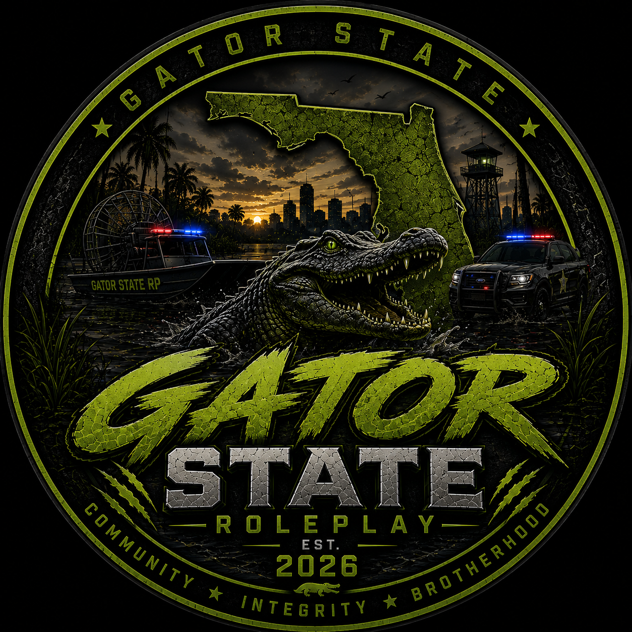 Gator State Roleplay logo